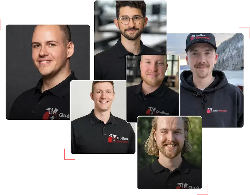 Équipe entreprise construction portrait groupe