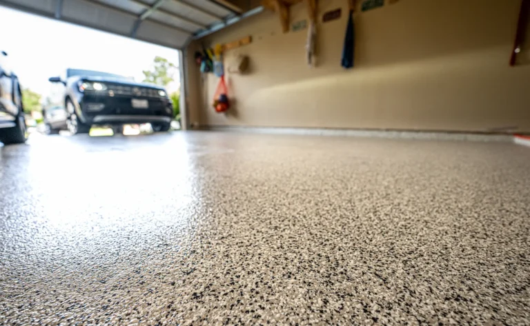 exemple prix plancher epoxy garage