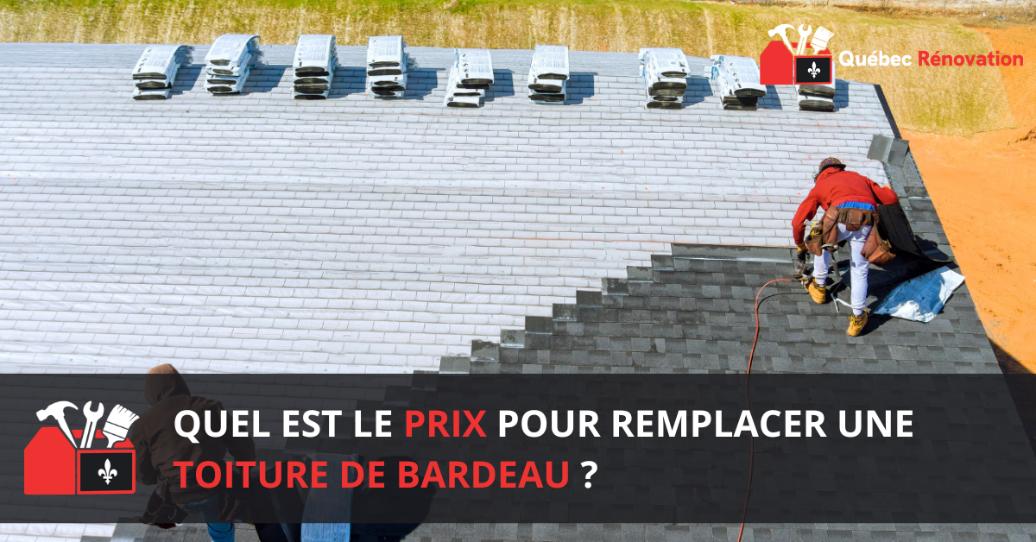 toiture bardeau prix