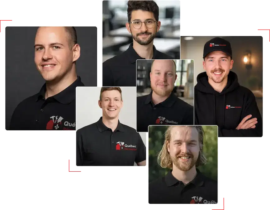 equipe entreprise construction portrait groupe